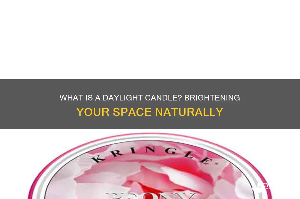 what is a daylight candle