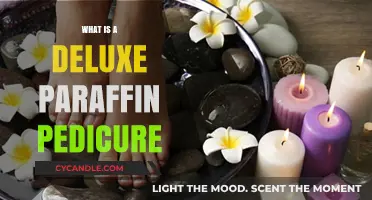 Deluxe Paraffin Pedicure: Ultimate Foot Pampering and Skin Softening Treatment