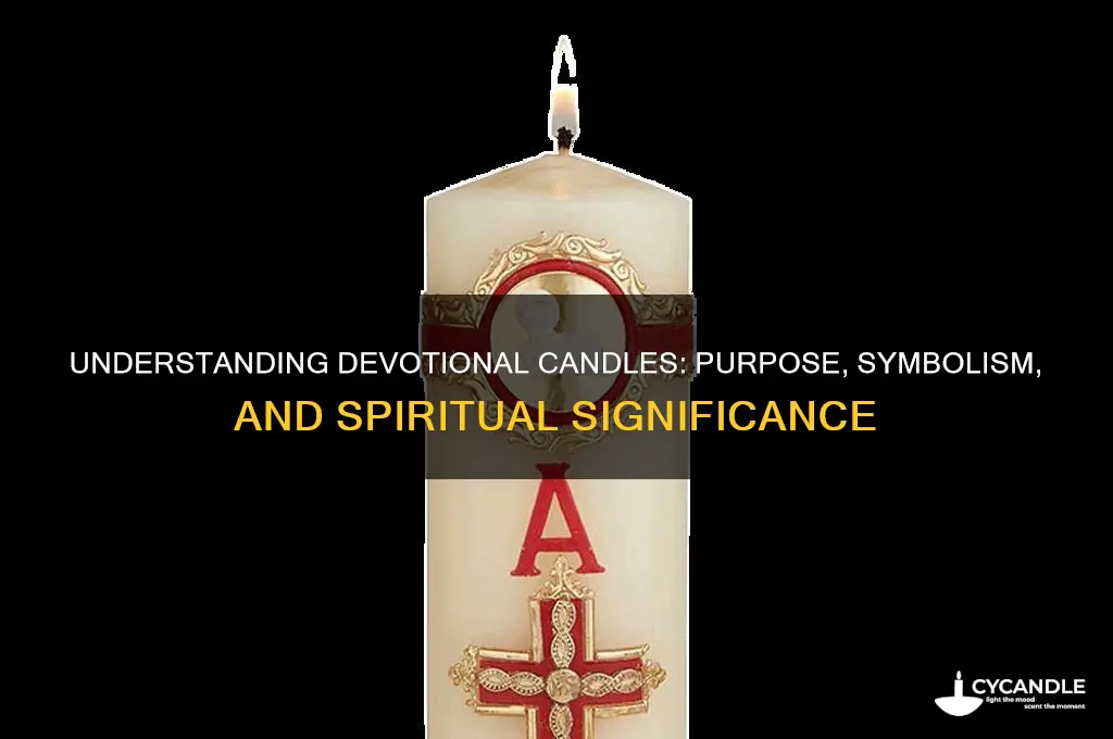 what is a devotional candle