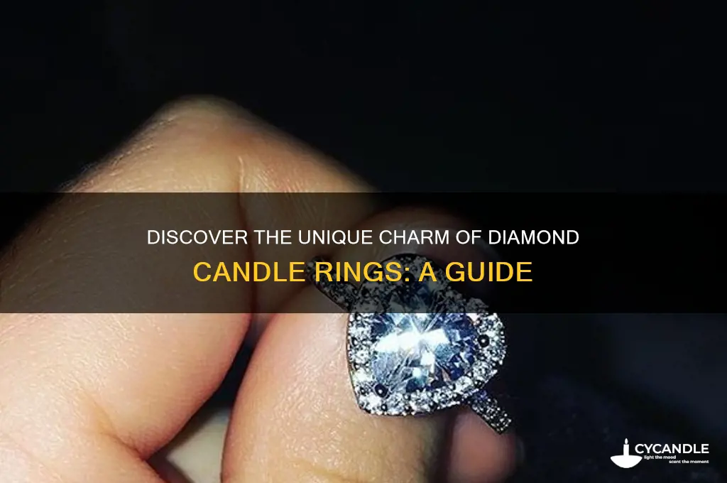 what is a diamond candle ring