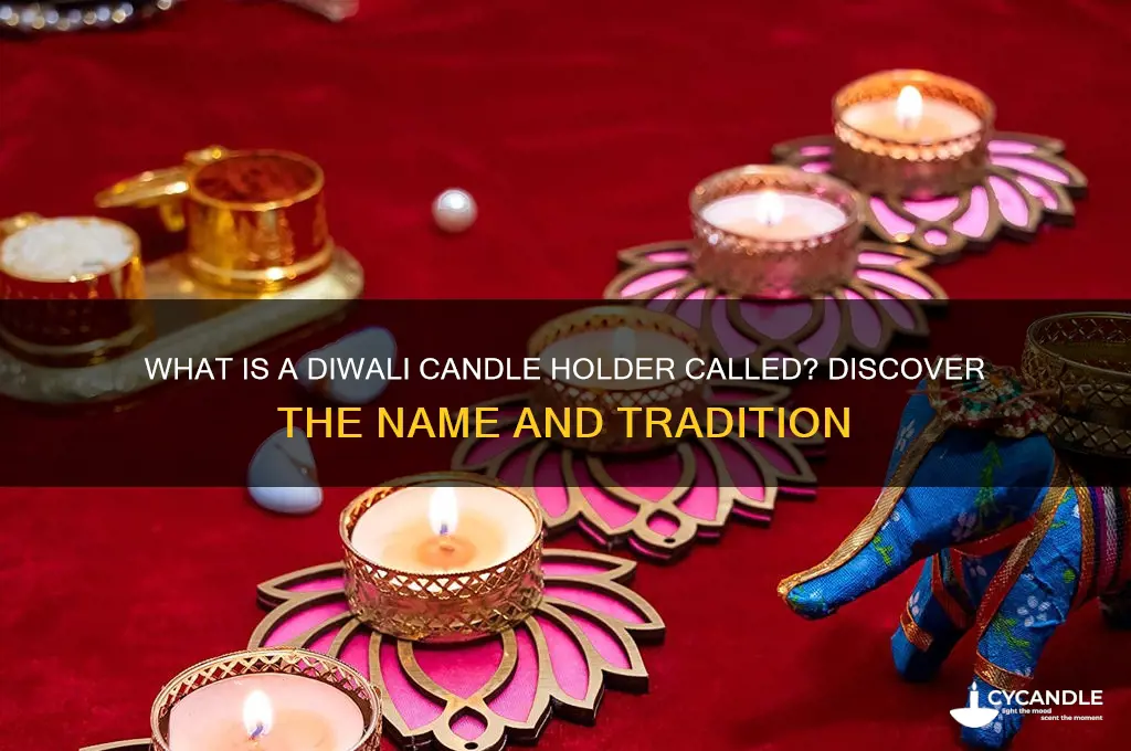 what is a diwali candle holder called