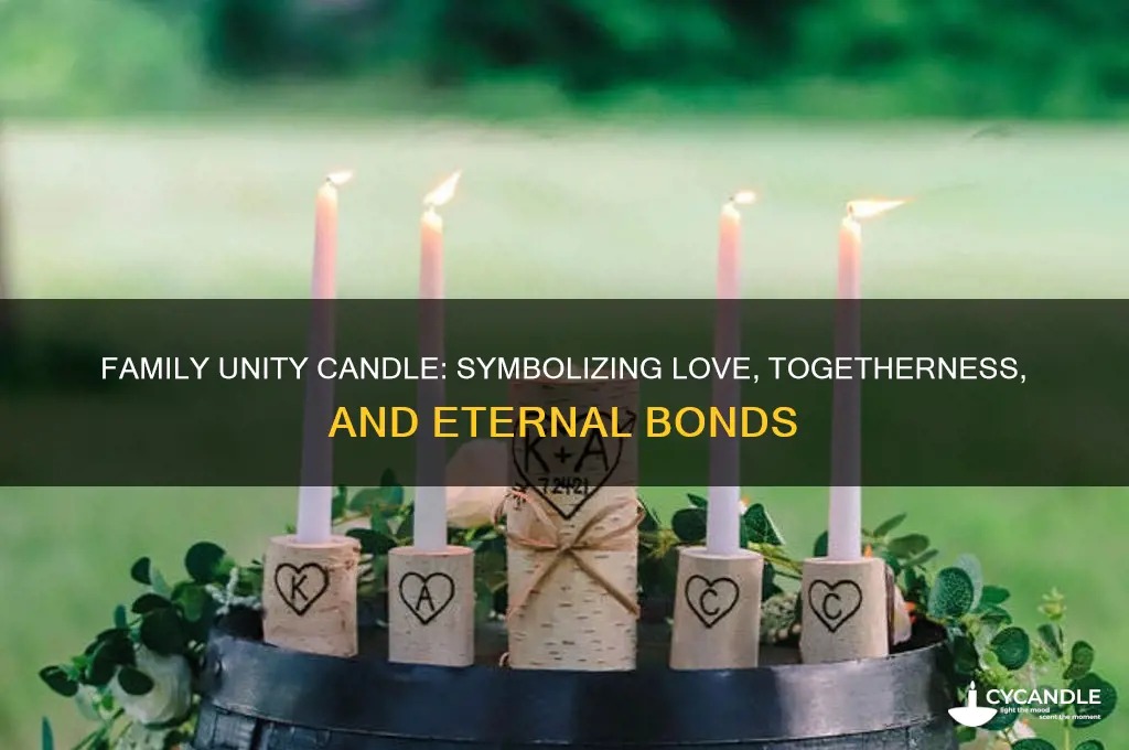 what is a family unity candle