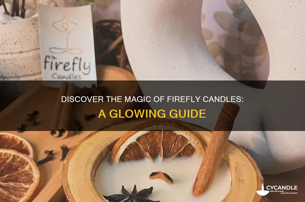 what is a firefly candle