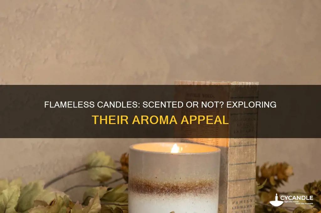 what is a flameless candle and do they smell good