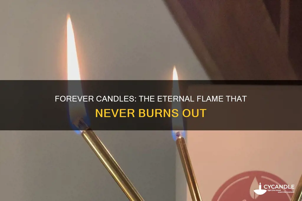 what is a forever candle