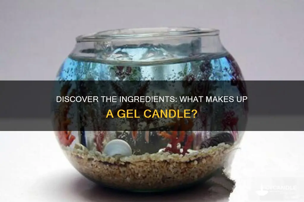 what is a gel candle made of