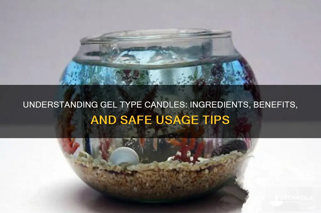 what is a gel type candle