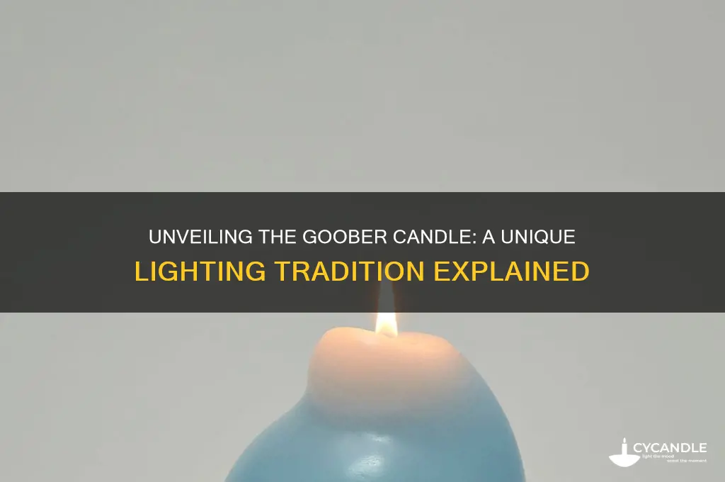 what is a goober candle