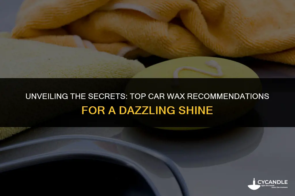 what is a good car wax to use