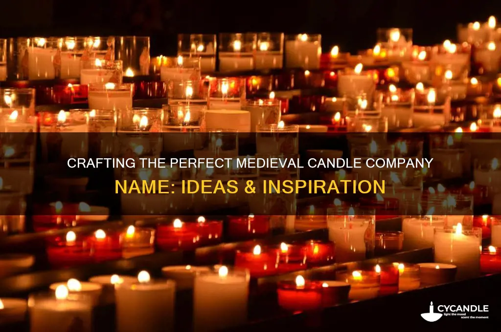 what is a good midieval candle company name