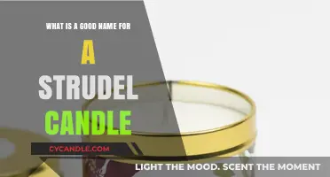 Sweet Scents: Naming the Perfect Strudel-Inspired Candle Creation