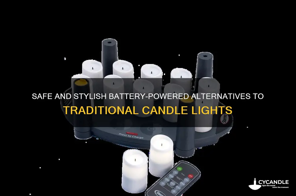 what is a good substitute for candle lights with battery