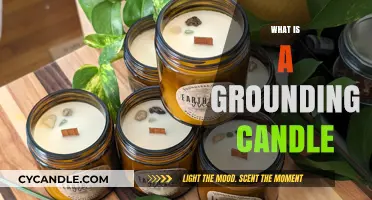 Grounding Candles: Unwind, Center, and Connect with Earth's Energy