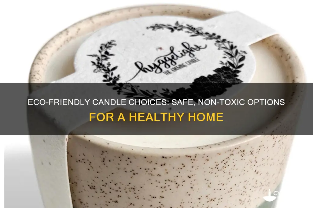 what is a healthy type of candle to burn