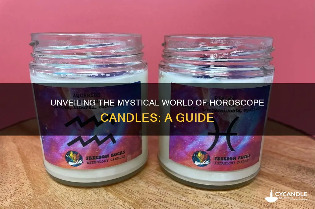what is a hororscope candle