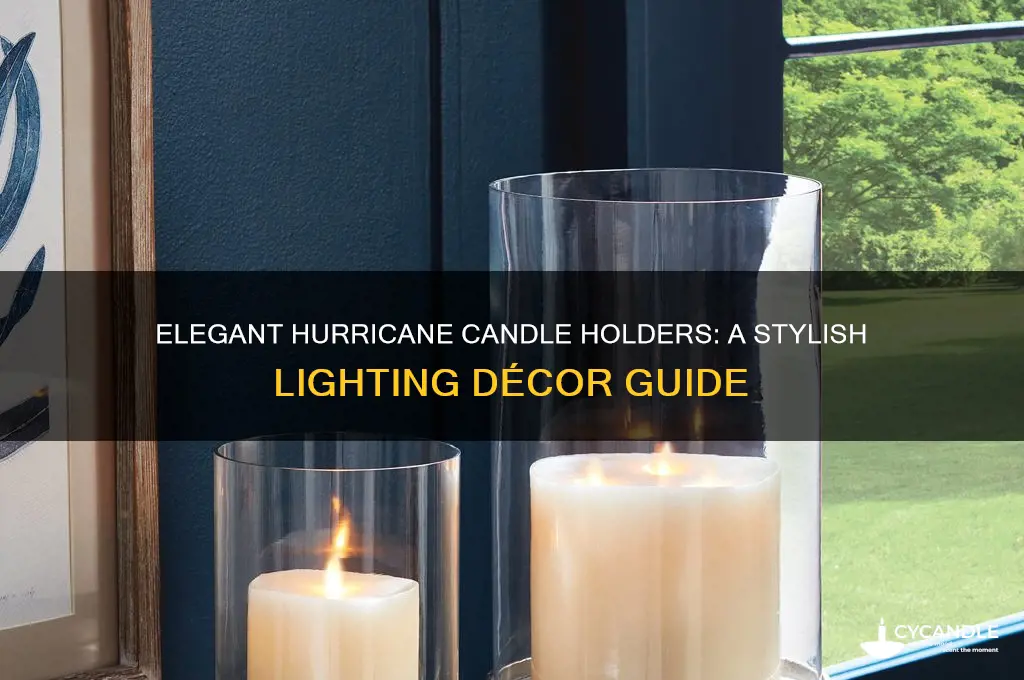 what is a hurricane candle holder