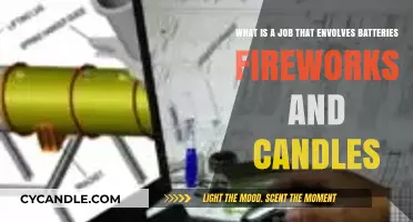Explosive Careers: Jobs Combining Batteries, Fireworks, and Candles