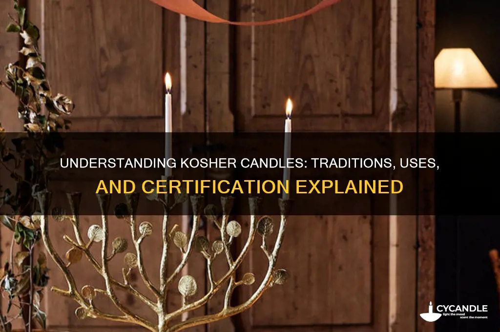 what is a kosher candle