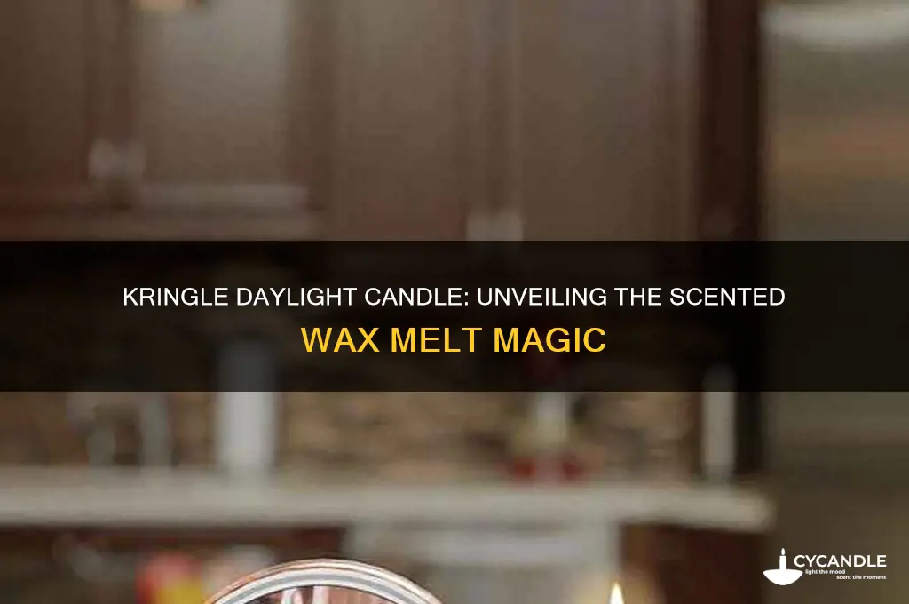 what is a kringle daylight candle
