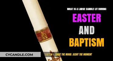 The Paschal Candle: Easter and Baptism's Sacred Light Explained