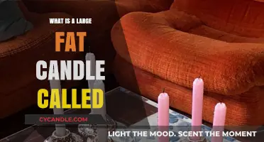 What is a Large Fat Candle Called? Unveiling the Name and Uses
