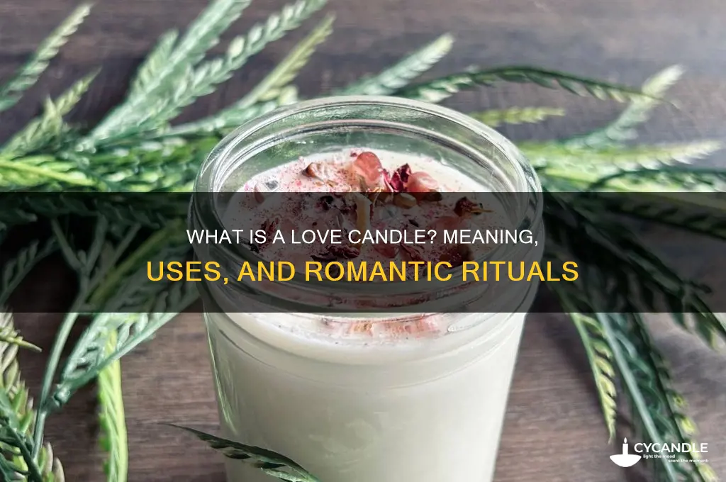 what is a love candle