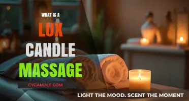 Lux Candle Massage: Unwind with Warmth, Aroma, and Relaxation