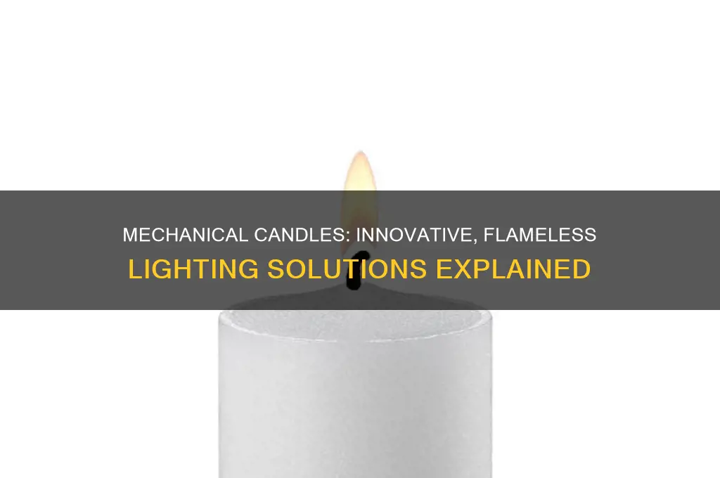 what is a mechanical candle
