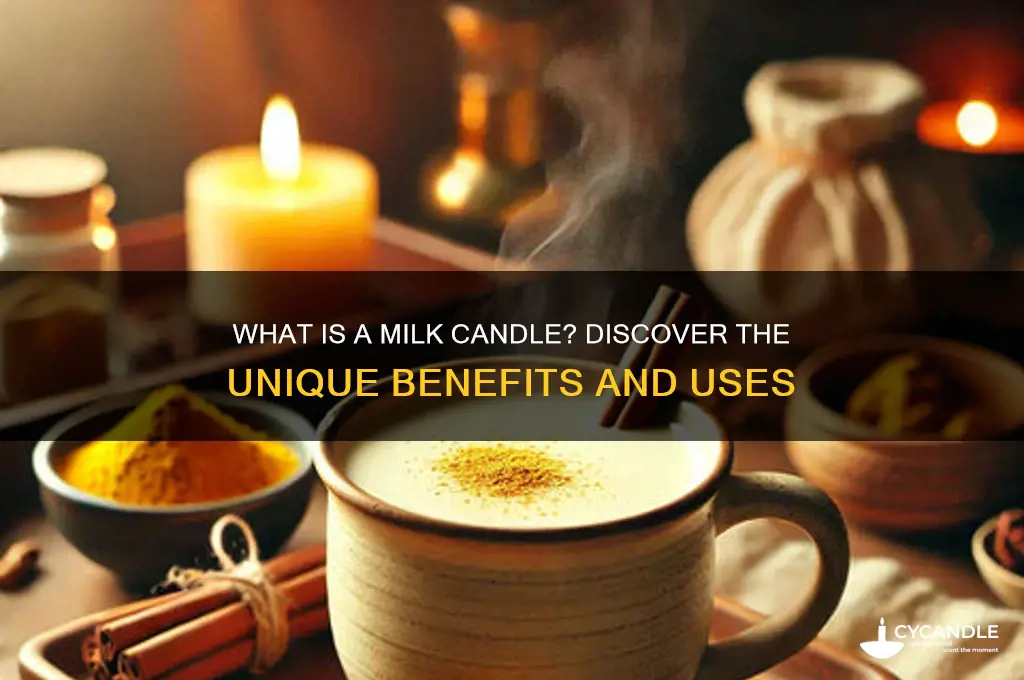 what is a milk candle