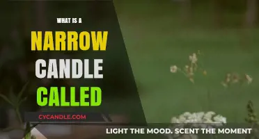 What Is a Narrow Candle Called? Exploring the Slender Taper