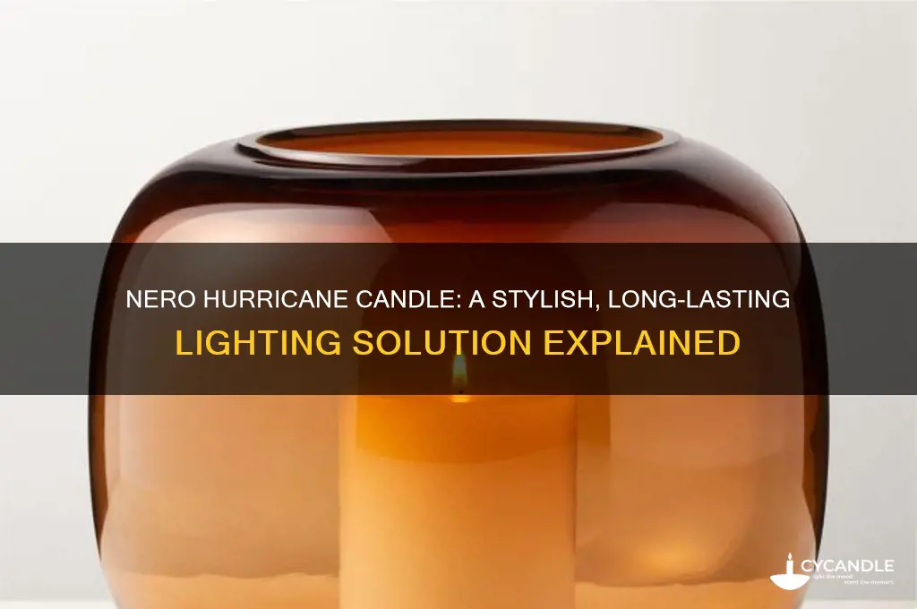 what is a nero hurricane candle