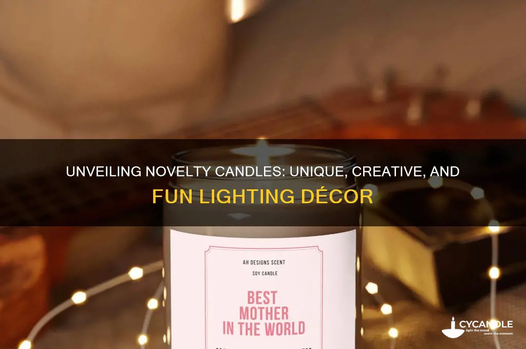 what is a novelty candle