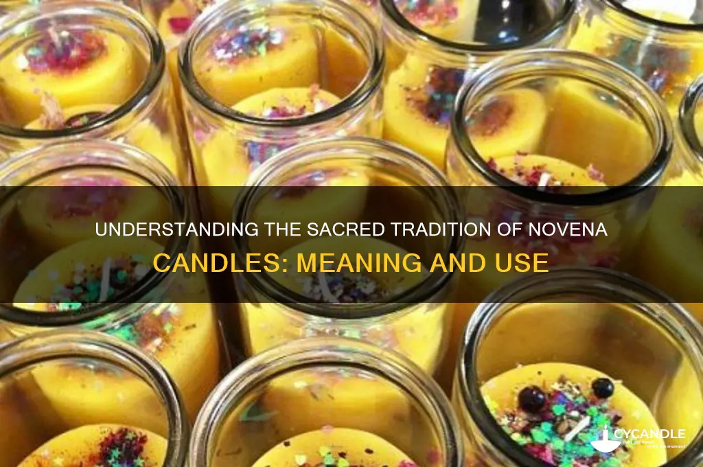 what is a novena candle