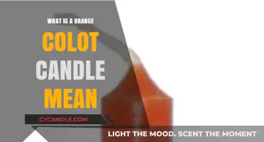 Understanding the Meaning and Symbolism of Orange Colored Candles