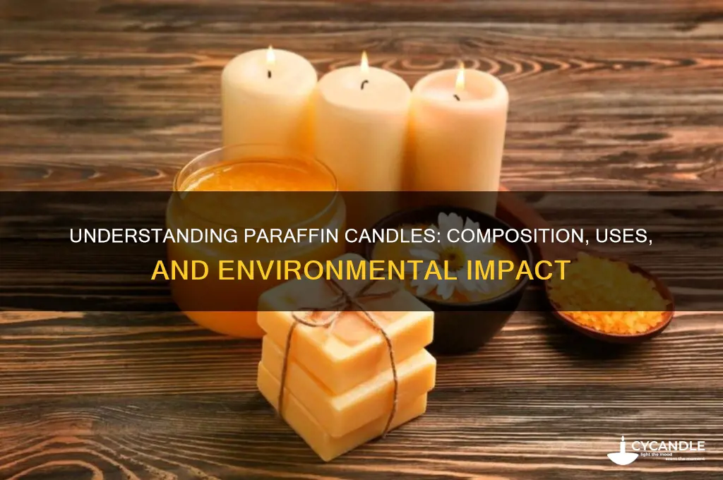 what is a paraffin candle