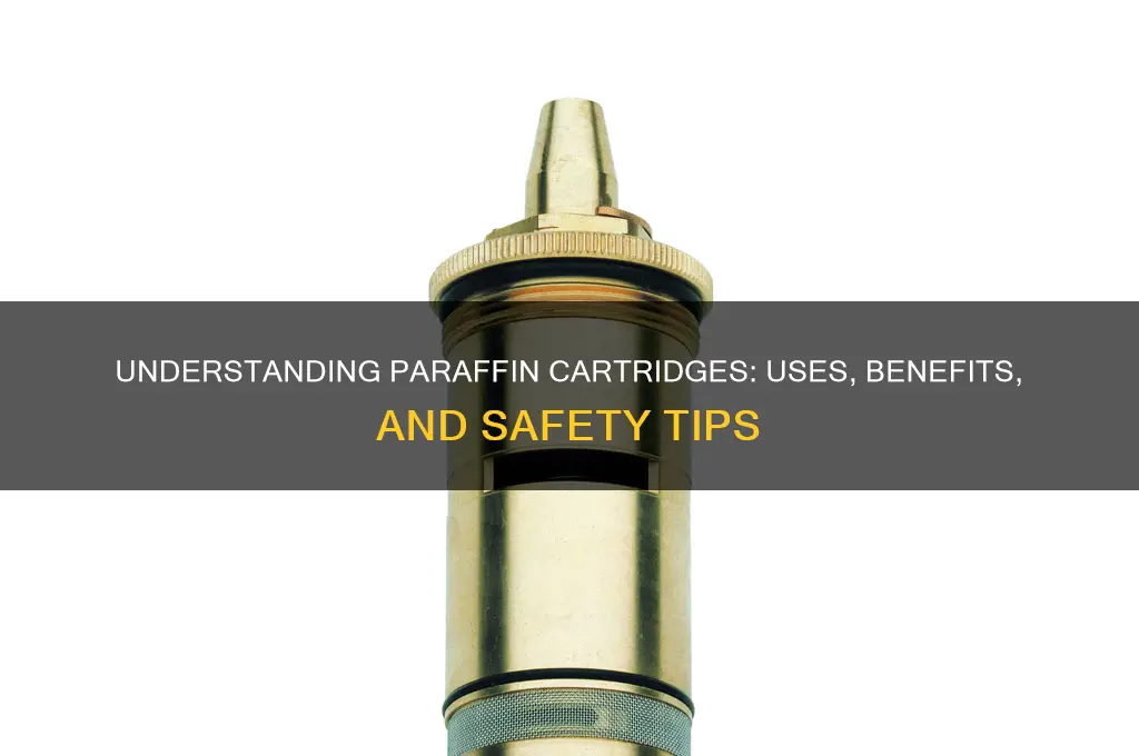 what is a paraffin cartridge