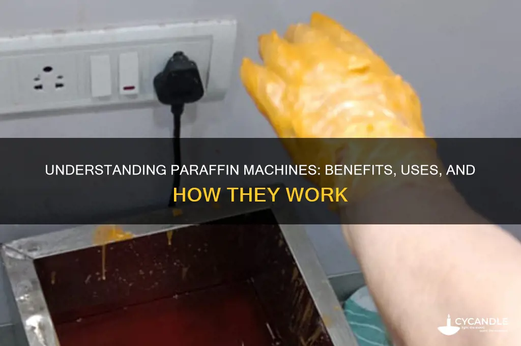 what is a paraffin machine