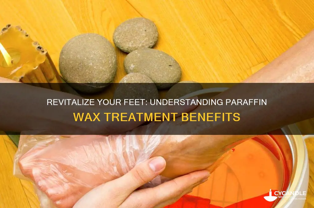 what is a paraffin wax treatment for feet