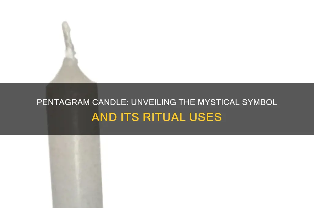 what is a pentagram candle
