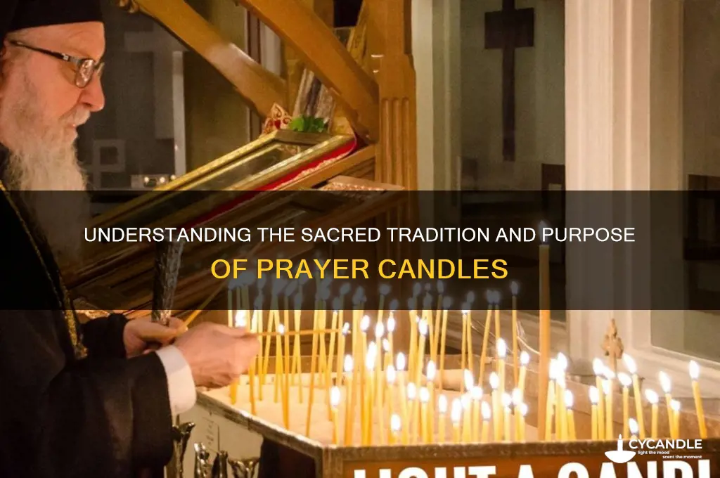 what is a prayer candle