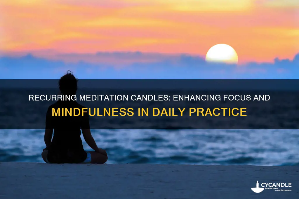 what is a recurring meditation candle