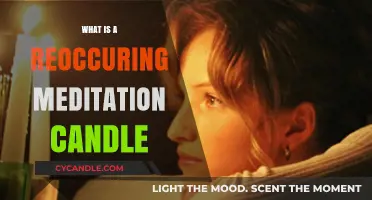 Understanding the Purpose and Benefits of Reoccuring Meditation Candles
