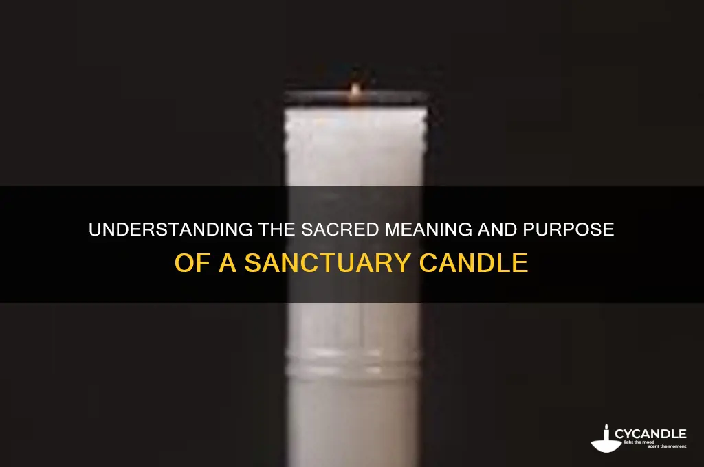 what is a sanctuary candle
