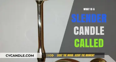 Elegant and Slim: The Name of a Slender Candle Explained