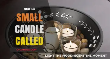 Exploring the Tiny Flame: What is a Small Candle Called?
