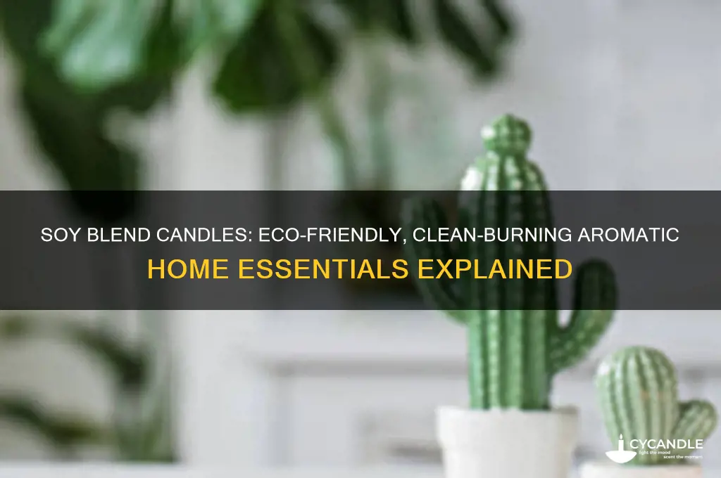 what is a soy blend candle