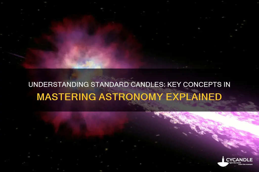 what is a standard candle mastering astronomy