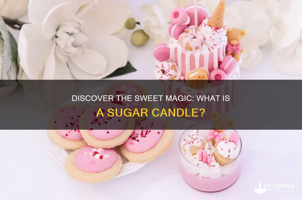 what is a sugar candle