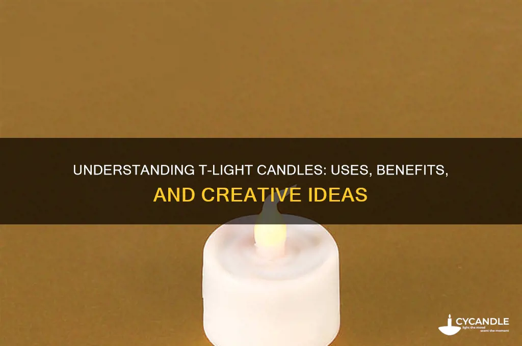 what is a t light candle