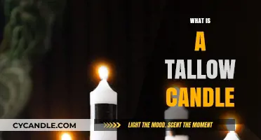 Discover the Ancient Art of Tallow Candles: A Natural Light Source